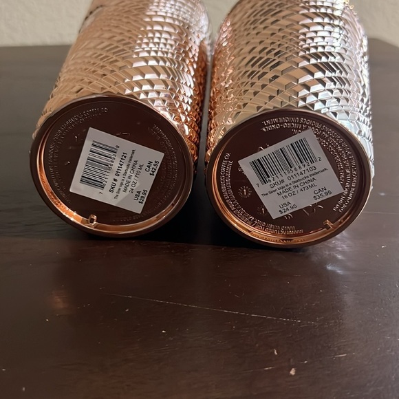 Starbucks Christmas 2023 Rose Gold Jeweled Venti and Grande Tumblers - Picture 3 of 7